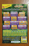 Loterie Instantanée Au Portugal.Palavras Sortudas - Lottery Tickets