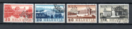 Switzerland 1938 Set Service BIT/ILO Stamps (Michel 49/52) Used - Dienstzegels