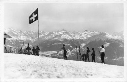 CPSM Mont Lachaux-Vue Du Restaurant Croix D'Err-Timbre-RARE     L2849 - Autres & Non Classés