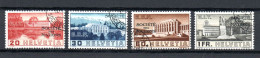 Switzerland 1938 Set Overprinted Service SDN Stamps (Michel 57/60) Nice Used - Dienstzegels