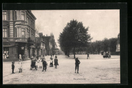 AK Neumünster, Strasse Grossflecken  - Neumuenster