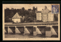 CPA Peyrehorade, Le Pont Et Le Chateau M. D.  - Peyrehorade