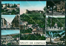 Cosenza Città Saluti Da Foto FG Cartolina ZKM7592 - Cosenza
