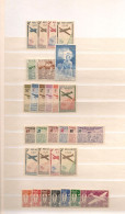 RÉUNION 1938/50 LOT P.A.et TAXE * Et (**) Cote : 65,00€ + - Aéreo