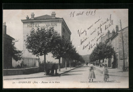 CPA Oyonnax, Avenue De La Gare  - Oyonnax