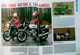 Article Papier 2 Pages MOTO GUZZI 1000 CONVERT LAVERDA 1000  Juillet 1991 MJFL - Non Classés