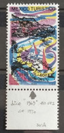 MEXICO 1969 40c. Puerto Vallarta 1969 DATE ON IMPRINT MNH See Note In Scott, Unissued Stamp Thus, MNH - Mexique