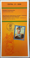 Brochure Brazil Edital 2009 21 Portugal Carmem Miranda Music Without Stamp - Cartas & Documentos