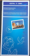 Brochure Brazil Edital 2009 05 Helder Camara Religion Without Stamp - Briefe U. Dokumente