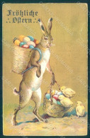 Greetings Easter Anthropomorphic Hare Chick Egg Serie 8110 WRINKLES Pc HR0041 - Otros & Sin Clasificación