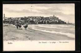 AK Jaffa, Der Strand  - Palästina