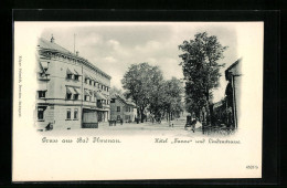 AK Bad Ilmenau, Hotel Tanne Und Lindenstrasse  - Ilmenau