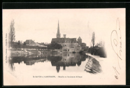 CPA St-Savin-s /Gartempe, Moulin Et Ancienne Abbaye  - Saint Savin