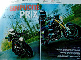 Article Papier 12 Pages MOTO GUZZI GRISO 8V SE BMW R NINE T Avril 2014 MJFL - Non Classés