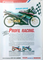 Publicité Papier MOTO HONDA NSR 125 R Décembre 1991 MRFL - Advertising