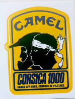 Sticker Autocollant MOTO CAMEL CORSICA Octobre 1991 MRFL - Pubblicitari