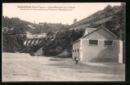 CPA Eymoutiers, Usine Electrique Sur La Vienne Fournissant La Force Motrice Aux Tramways Departementaux  - Eymoutiers