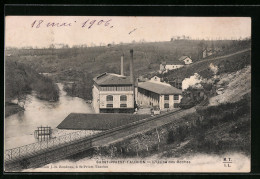 CPA Saint-Priest-Taurion, L`Usine Des Roches  - Saint Priest Taurion