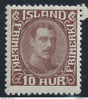 1932 ISLANDA, N. 148 10 A. Bruno - MLH* - Altri & Non Classificati