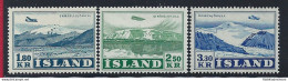 1952 ISLANDA, Posta Aerea N. 27/29 - 3 Valori Mista - MNH** - Other & Unclassified