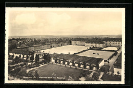 AK Glauchau I. Sa., General-Hammer-Kaserne Aus Der Vogelschau  - Glauchau