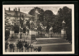 AK Worms, Das Lutherdenkmal  - Worms