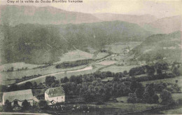 13971248 Cray_Reclere-Roche-d_Or_JU Panorama Vallée Du Doubs Frontière Francaise - Autres & Non Classés