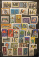 1973-78 Stamps, 32 Full Sets, Mostly MNH, VF - Irán
