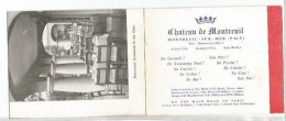 CARTE De Visite PUBLICITAIRE ANCIENNE  CHATEAU DE MONTREUIL   Pub MONTREUIL SUR MER - Tarjetas De Visita