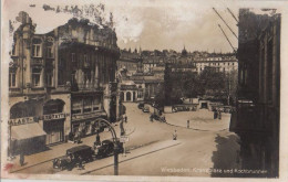 32083 - Wiesbaden - Kranzplatz Und Kochbrunnen - Ca. 1950 - Wiesbaden