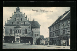AK Sulzbach I. Oberpf., Rathaus Und Rosenberger Strasse  - Sulzbach-Rosenberg