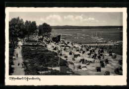 AK Scharbeutz, Strand Im Sommer Mit   - Scharbeutz