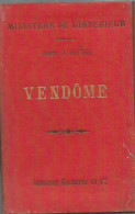 Carte Ministère Intérieur Tirage 1888 VENDOME Carte Au 1/100 000 Em Carte De Poche Plan - Cartes Géographiques