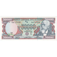 Équateur, 50,000 Sucres, 1999, 1999-07-12, KM:130c, NEUF - Ecuador