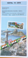 Edital 2010 14 Relações Diplomáticas Brasil Síria Sem Selo - Storia Postale