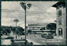 Pisa Città Filovia Auto Foto FG Cartolina ZK1379 - Pisa