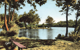CPSM Breteuil Sur Iton-Le Parc Public Et L'étang-Timbre     L2849 - Breteuil