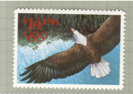 USA 1991, Bird, Birds, American Bald Eagle, 1v, MNH**, Excellent Condition - Arends & Roofvogels