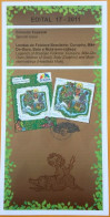 Brochure Brazil Edital 2011 17 Legends Of Brazilian Folklore Without Stamp - Storia Postale