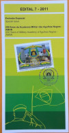 Brochure Brazil Edital 2011 07 Militar School Agulhas Negras Without Stamp - Covers & Documents