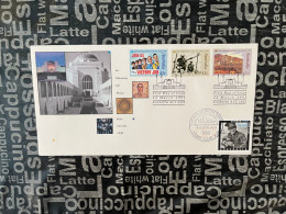 16-4-2024 (4 X 22) Australia ANZAC 2024 - New Stamp Issued 16-4-2024 (on 1991 Over-printed Cover) - Ersttagsbelege (FDC)