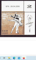 2018. Estonia. Centenary Of The Estonian Ballet. MNH. Mi. Nr. 918 - Estonie