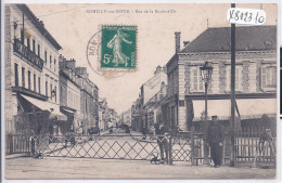 ROMILLY-SUR-SEINE- RUE DE LA BOULE D OR- LE PASSAGE A NIVEAU - Romilly-sur-Seine