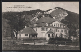AK Oberammergau, Die Neue Schnitzschule Gg. Den Aufacker  - Oberammergau