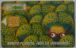 CINEMA - MARS ATTACKS - Film Warner Bros - Carte Téléphone Espagne 1000 Utilisée - Film