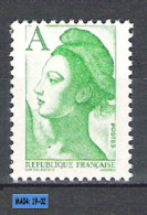 Timbre N° 2423 ** Type Liberté De Gandon - 1982-1990 Libertà Di Gandon