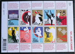 HOLANDA - IVERT 2949/58 BLOQUE NUEVOS ** CARRÉ 125 AÑOS - CIRCO; DEPORTE; - Unused Stamps