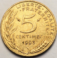 France - 5 Centimes 1993, KM# 933 (#4208) - 5 Centimes