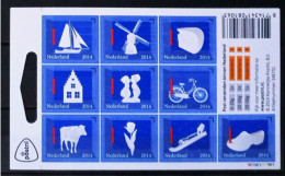 HOLANDA IVERT 3120/29 CARNET C3120 NUEVOS ** SIMBOLOS HOLANDESES - Nuovi