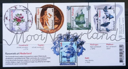HOLANDA IVERT F3165 BLOQUE NUEVOS ** HOLANDA 2014 BARCOS; MARIPOSAS; FLORES. - Unused Stamps
